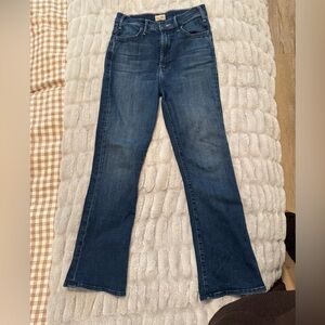 MOTHER Hustler ankle jeans